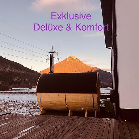 Deluxefort Fuer 10 Gaeste Mit Eigenem Whirlpool Und Fasssauna Imst Exteriér fotografie