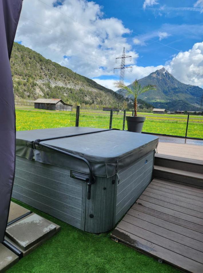 Deluxefort Fuer 10 Gaeste Mit Eigenem Whirlpool Und Fasssauna Imst Exteriér fotografie